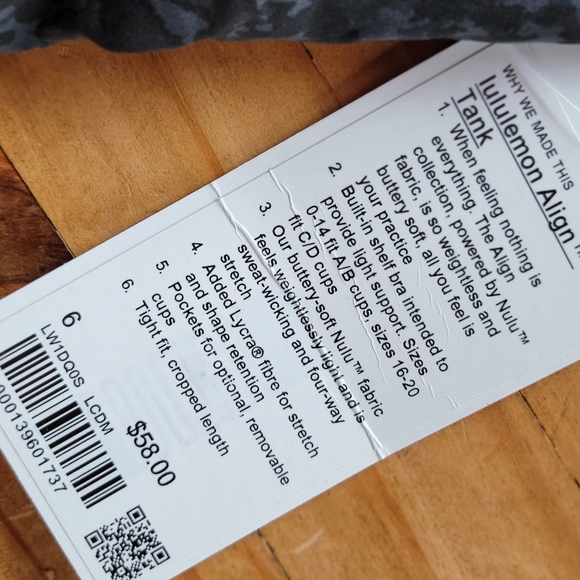 NEW Lululemon Align Tank - Picture 3 of 3